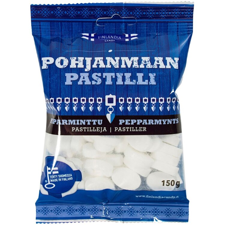 Finlandia Candy Ostrobothnia Pastille 150g Peppermint Pastilles