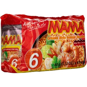 Mama 6-pack Shrimp Flavored Noodle 6x60g