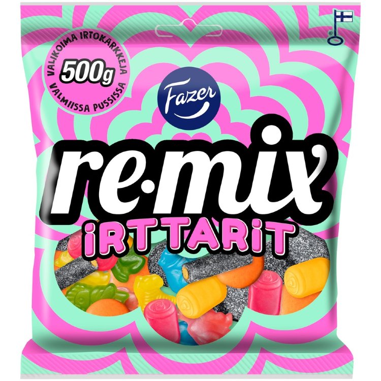 Fazer Remix Loose Candy Bag 500g