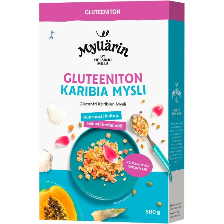 Myllärin Gluten-Free Caribbean Muesli 500 g