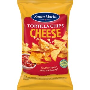 Santa Maria Tortilla Chips Cheese Cheese Flavored Corn Tortilla Chips 475 g