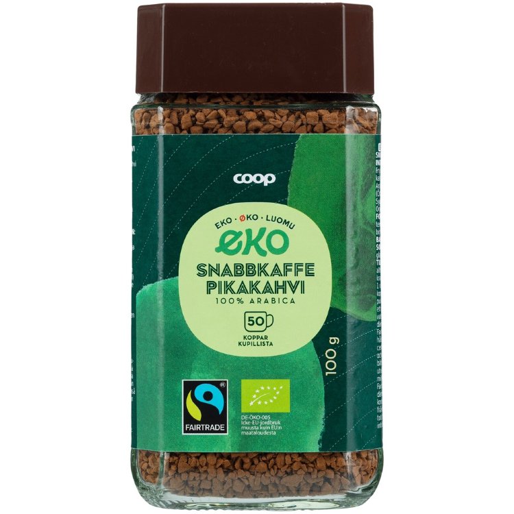 Coop Instant Coffee Organic 100 g