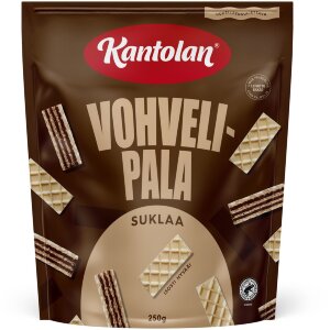 Kantola Waffle Piece Chocolate 250g