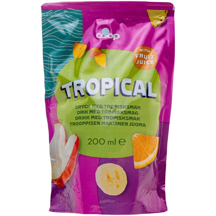 Coop Juice Drink Tropical 0.2 l